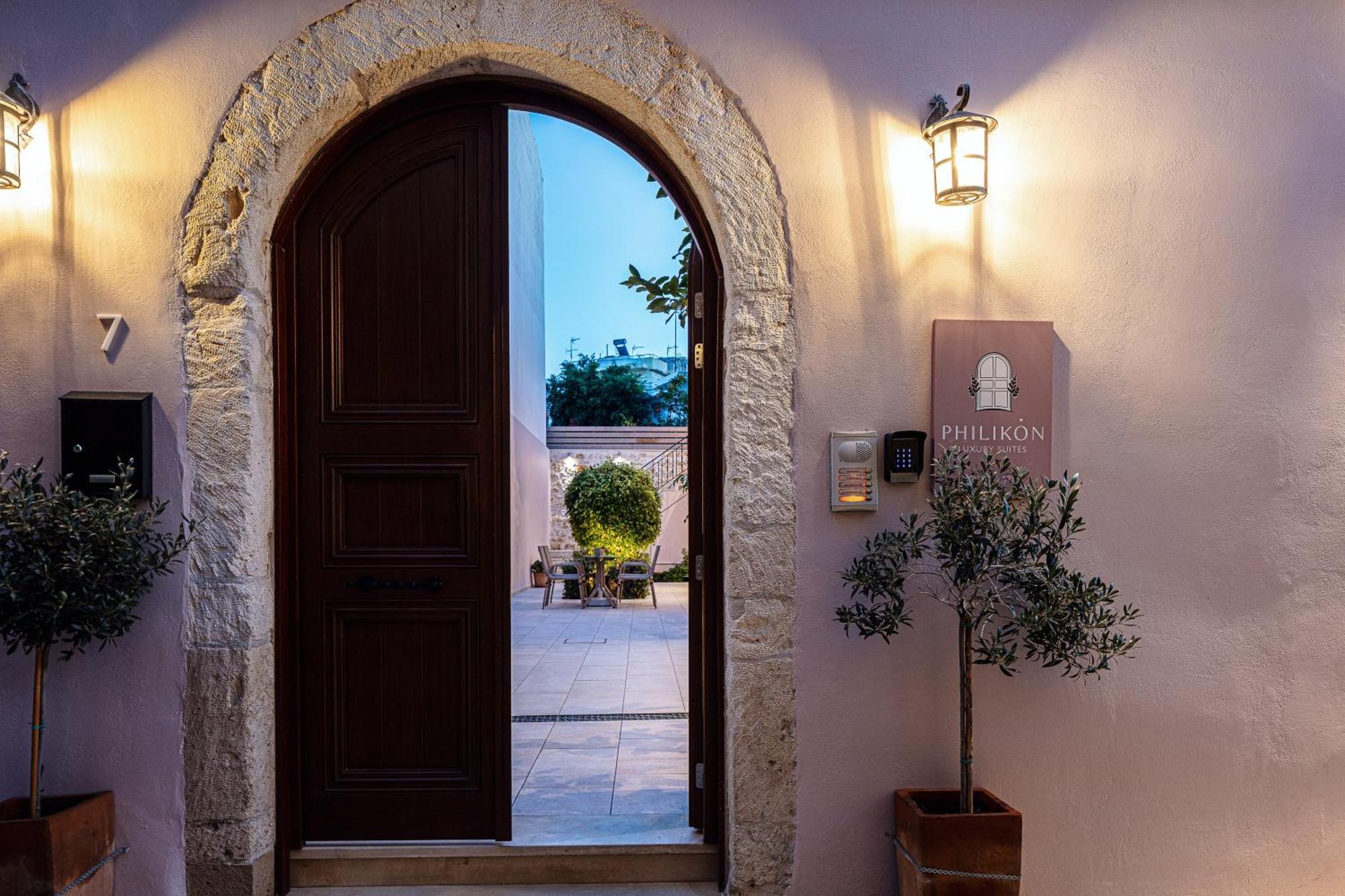 Philikon Luxury Suites Rethymno Exterior foto